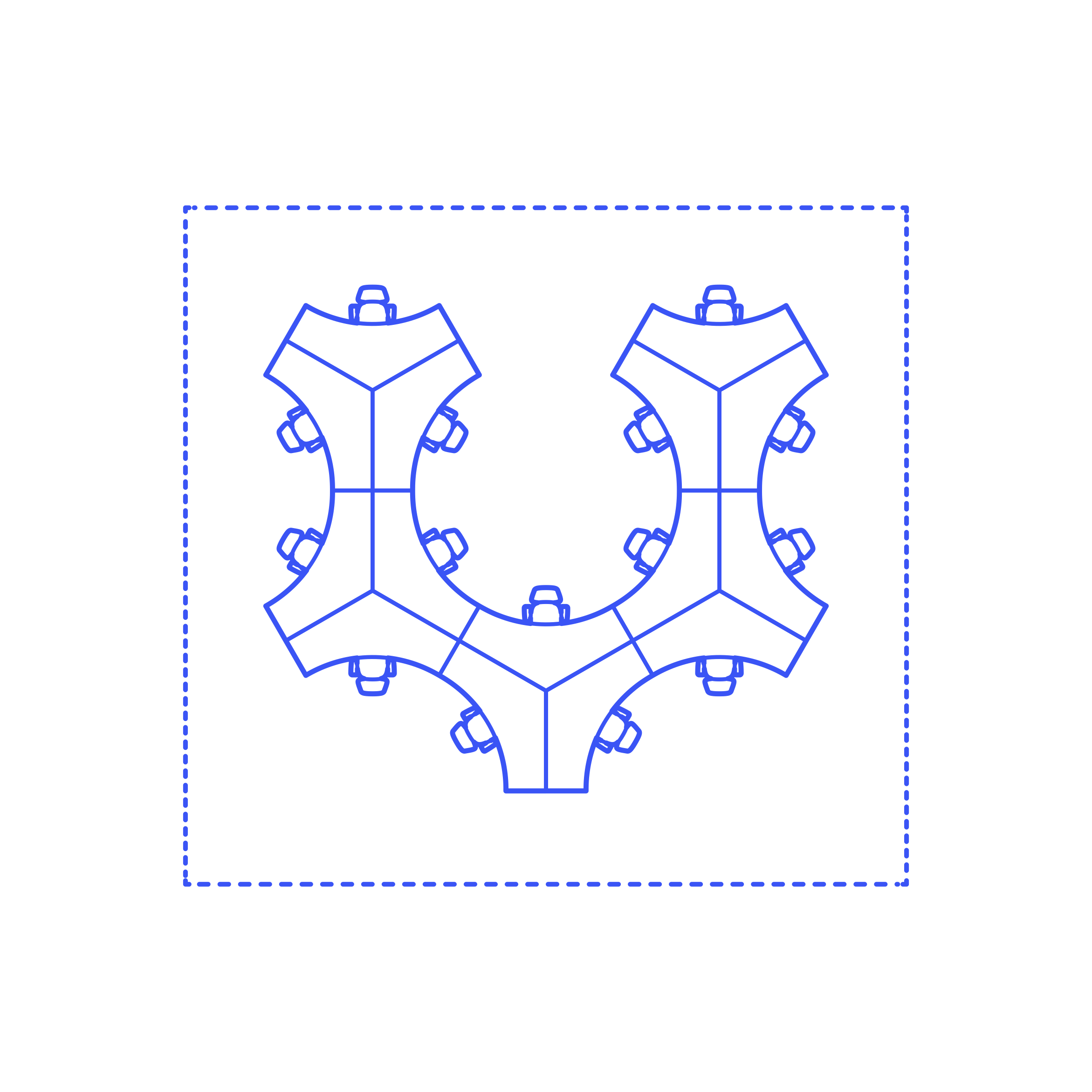 Layouts Open Offices System Pinwheel U Shape Outline Svg Vector Free Vectors